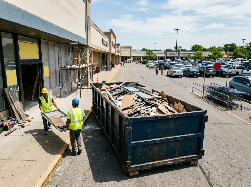 retail-store-renovation-debris-003 — frequently asked questions, Roll-off Dumpster Rentals in Braidwood, IL